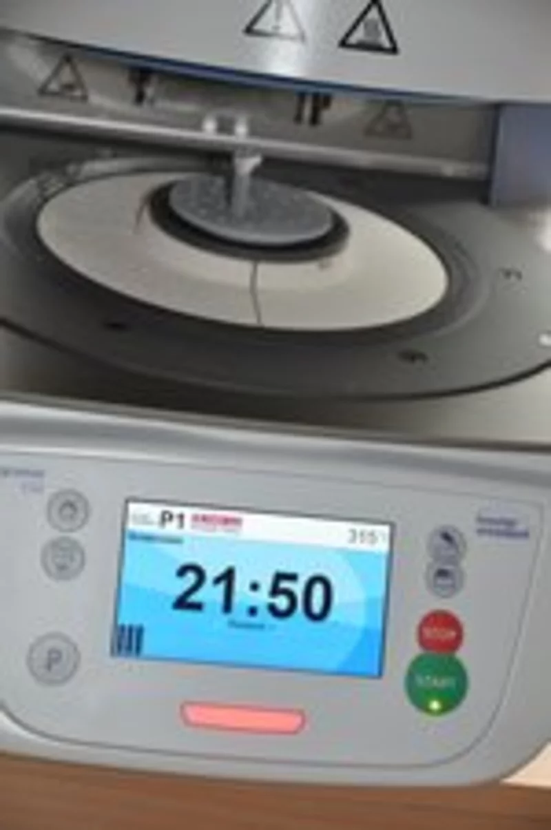 Abb. 3: Die vor dem Brennen noch blaue e.max-Keramik wird bemalt. Die Glasur sorgt vor dem Brennen für eine Rosafärbung.