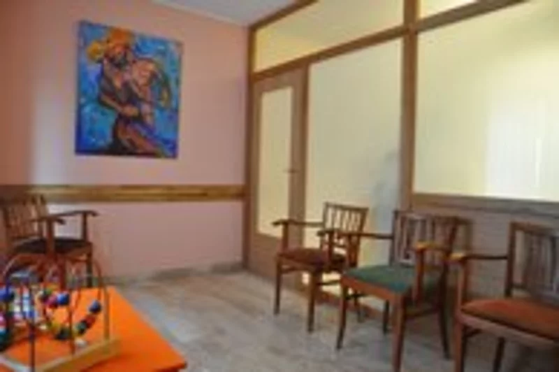 Ein Wartezimmer in der Praxis